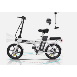 Hitway BK5S Electric Bike 250W 36V 10.4h Folding E-Bike City Bicycle 70km Pedal